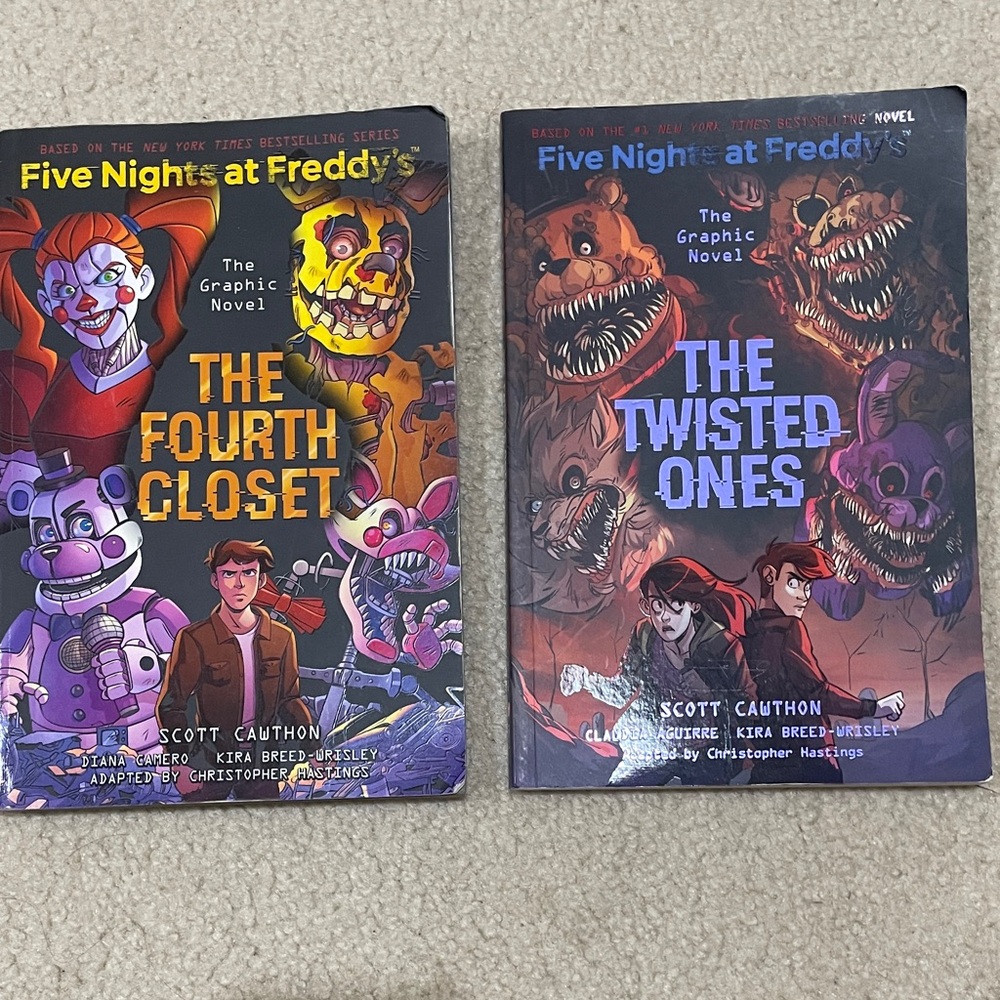 Graphic Novel Duo - The Fourth Closet & The Twisted Ones